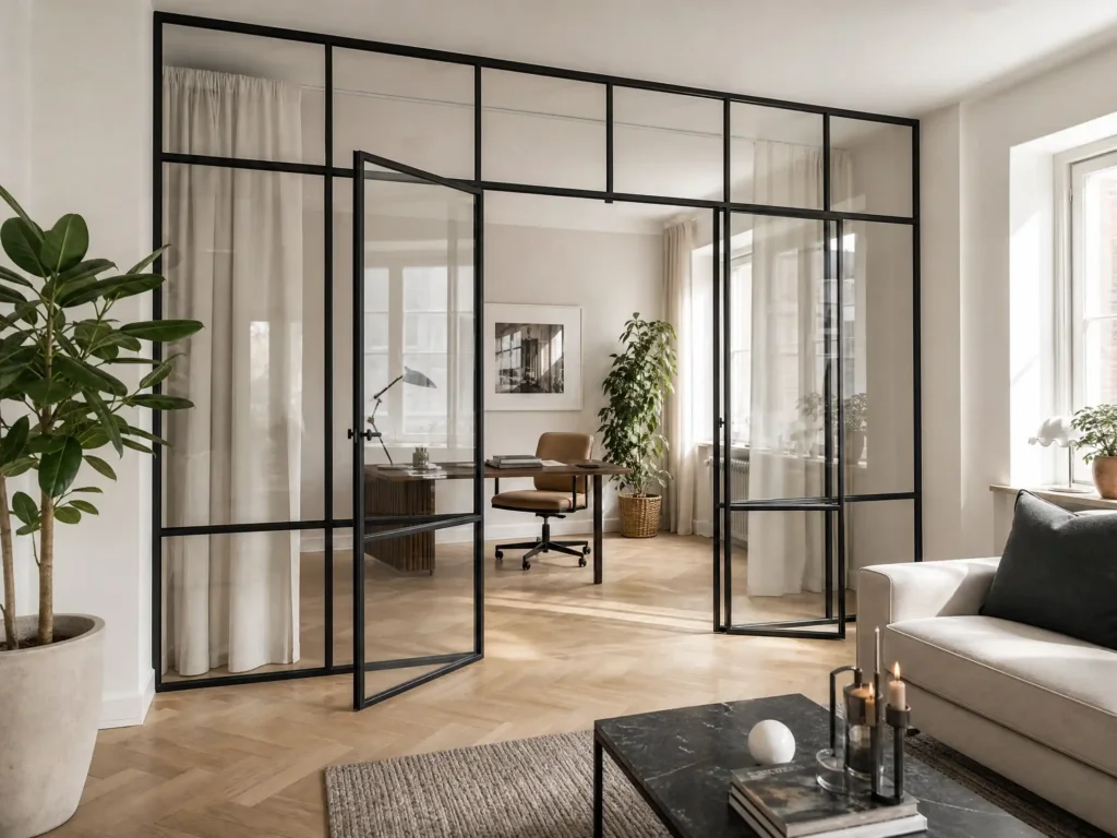 glass partition