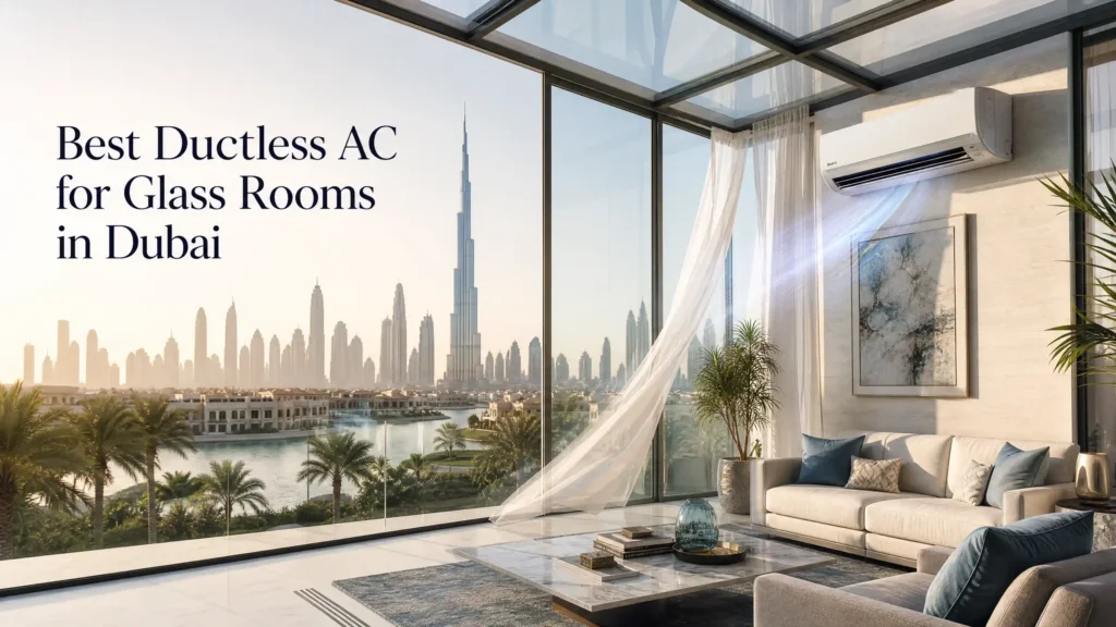 How to Choose the Best Ductless AC for Your Glass Room or Sunroom in Dubai